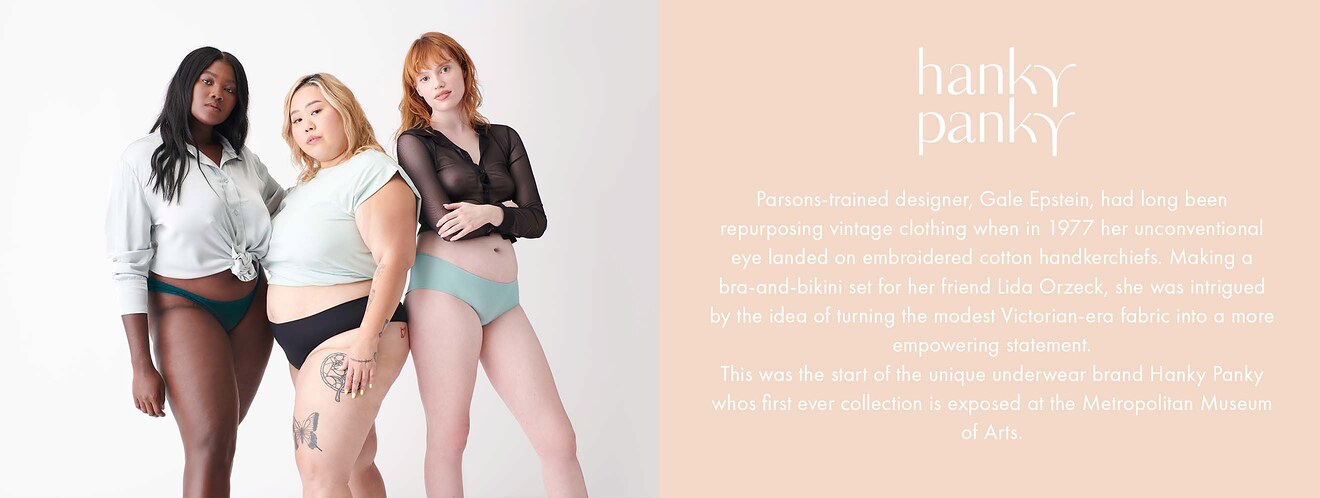 Shop underwear from Hanky Panky at Zoovillage