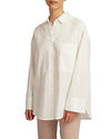 By Malene Birger  Derris Organic Cotton Shirt Pure White