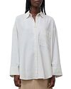 By Malene Birger  Derris Organic Cotton Shirt Whisper White