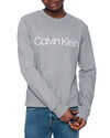 Calvin Klein  Cotton Logo Sweatshirt Mid Grey Heather