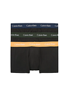 Calvin Klein Underwear 3-Pack Low Rise Trunk Orange/Blue Shadow/Green
