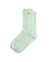 Carhartt WIP Chase Socks  Pale Spearmint / Gold