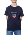 Gant Junior Gant Shield Logo Ss T-Shirt Evening Blue