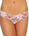 Hanky Panky Lwr Thong Signature Lace Pink Multi