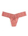 Hanky Panky Low Rise Thong, Signature Lace Him Pink