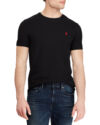 Polo Ralph Lauren Custom Slim Fit Jersey Crewneck T-Shirt Rl Black