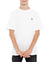 Polo Ralph Lauren Junior Cotton Jersey Crewneck T-Shirt White