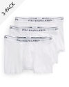 Polo Ralph Lauren 3-Pack Stretch Cotton Trunk White