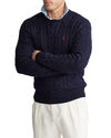 Polo Ralph Lauren Cable-Knit Cotton Sweater Hunter Navy
