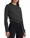Polo Ralph Lauren Jersey Long-Sleeve Shirt Black