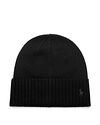 Polo Ralph Lauren Merino Wool Hat Black