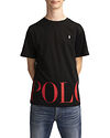 Polo Ralph Lauren Junior Logo Cotton Jersey Tee Polo Black