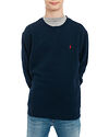 Polo Ralph Lauren Cotton-Blend-Fleece Sweatshirt Navy