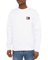 Tommy Jeans Tjm Tommy Badge Crew White