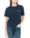 Tommy Jeans Tjw Tommy Badge Tee Twilight Navy