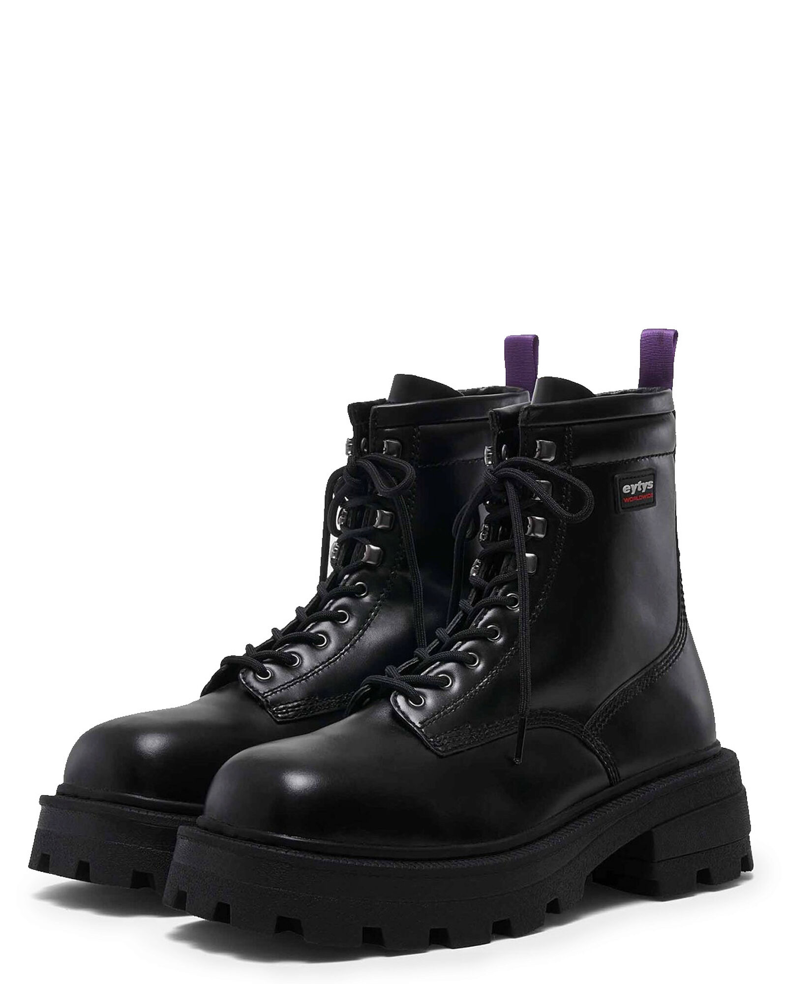 Eytys Michigan Leather Black Boots & Kängor | Märkeskläder på
