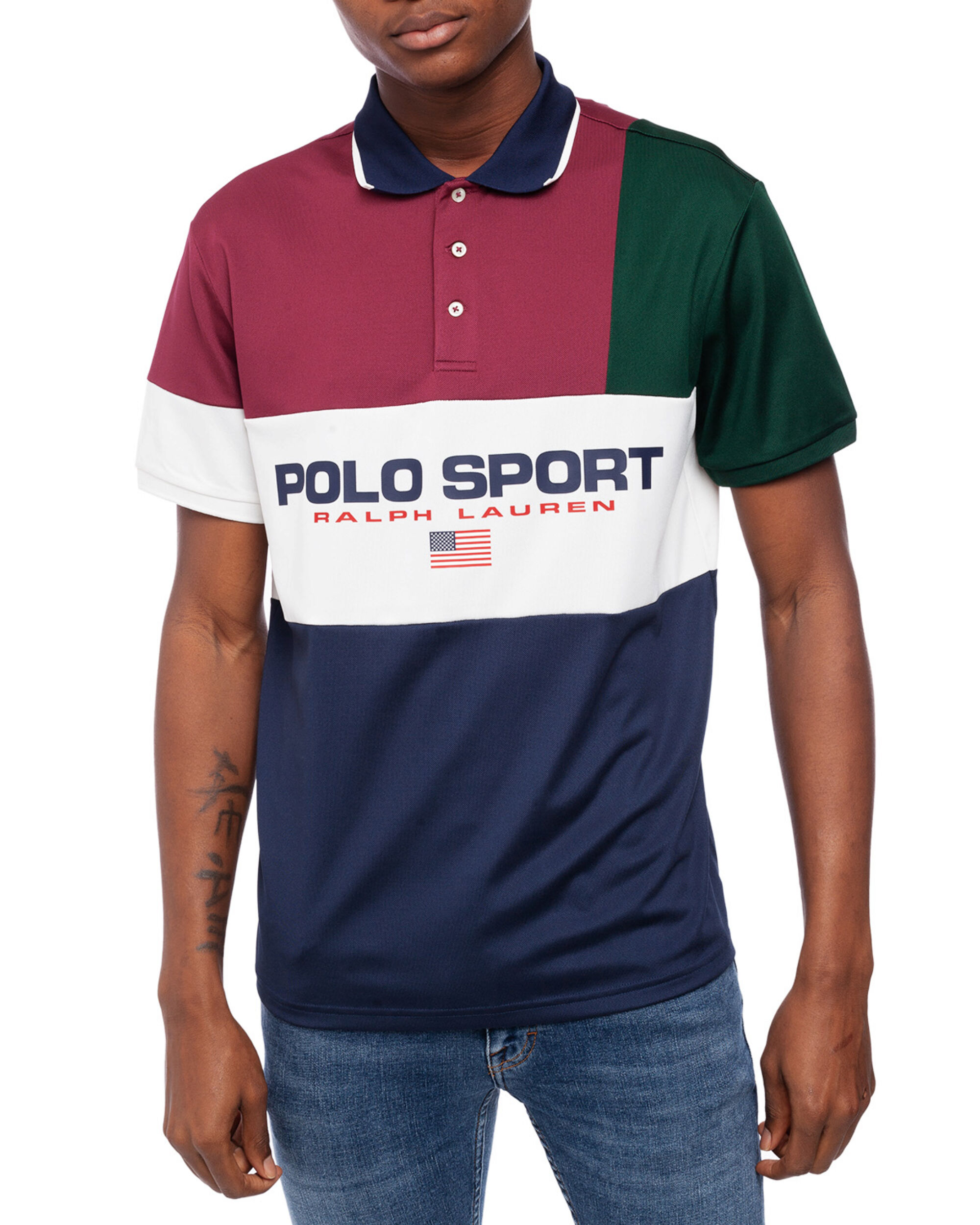 Polo Ralph Lauren Polo Sport Short Sleeve Multi Kortärmade Pikéer