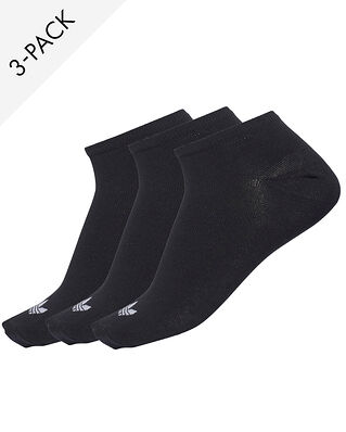 adidas 3-Pack Trefoil Liner Socks Black