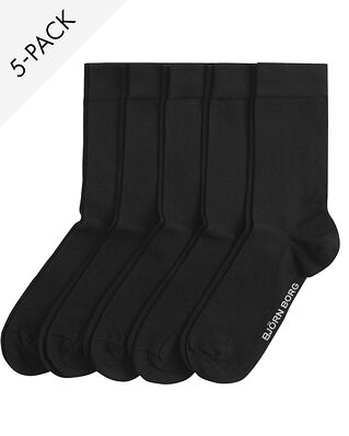 Björn Borg 5-Pack Ankle Socks Essential Solid Black