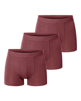 Bread & Boxers 3-Pack Boxer-Brief Burgundy