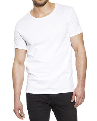 Bread & Boxers Crew Neck Relaxed White