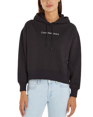 Calvin Klein Jeans Shrunken Instututional Hoodie