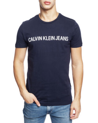 Calvin Klein Jeans Core Institutional Logo Slim Tee Night Sky