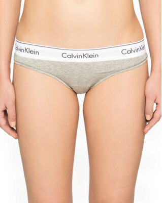 Calvin Klein Underwear Modern Cotton Thong Grey Heather