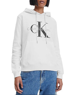 Calvin Klein Jeans Core Monogram Hoodie Bright White