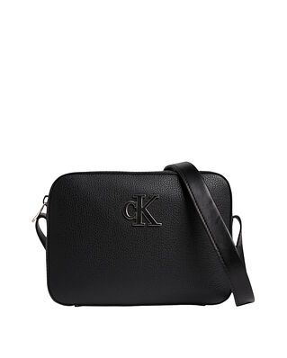 Calvin Klein Jeans Minimal Monogram Camera Bag Black