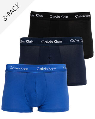 Calvin Klein Underwear 3-Pack Cotton Stretch Low Rise Trunk