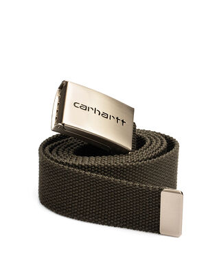 Carhartt WIP Clip Belt Chrome Cypress