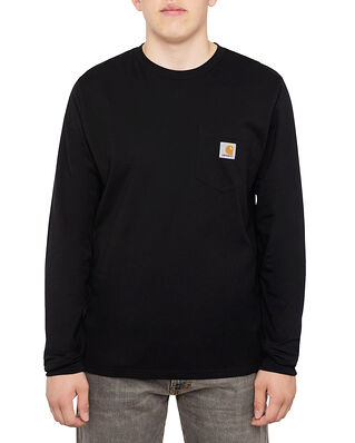 Carhartt WIP L/S pocket t-shirt black