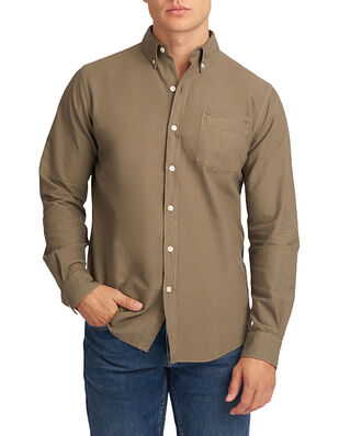 Colorful Standard Organic Button Down Shirt Dusty Olive