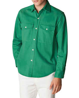 Eton Green Heavy Denim Overshirt