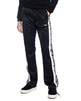 Fila Women Tao Track Pants Overlength Black - Bright White