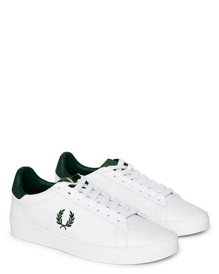Fred Perry Spencer Leather White
