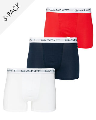 Gant Junior 3-Pack Boys Trunk Multicolor