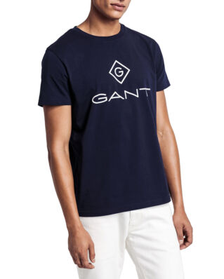 Gant Gant Lock - Up Ss T-Shirt Evening Blue