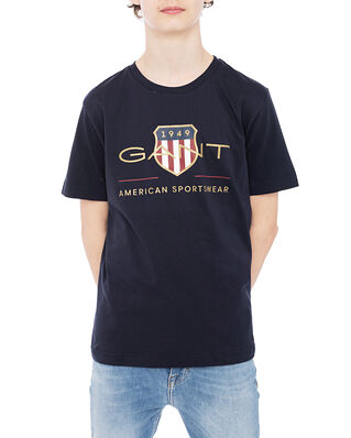 Gant Archive Shield SS T-shirt Evening Blue