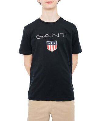 Gant Junior Shield SS T-shirt Black