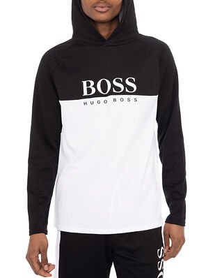 BOSS Jacquard LS Shirt Black