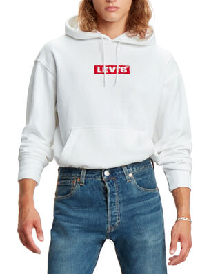 Levis Relaxed Graphic Hoodie Boxtab Neutrals
