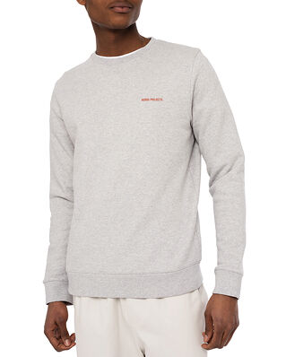 Norse Projects Vagn Norse Projects Logo Light Grey Melange