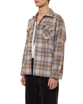 iYoowe Dropshipping Dream Architect Color Contrast Stitching Plaid Denim Black / S by Blue Zone Planet
