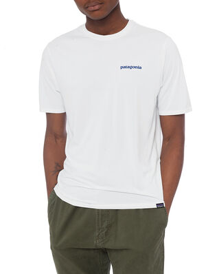 Patagonia M's Cap Cool Daily Graphic Shirt Boardshort Logo White