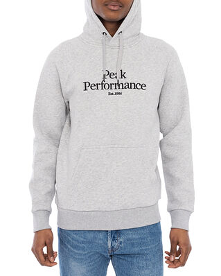 Peak Performance M Original Hood Med Grey Melange