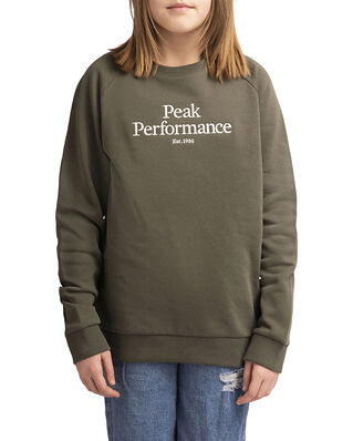 Peak Performance Junior Original Crew Pine Needle