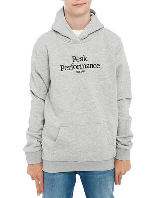 Peak Performance Junior Original Hood Med Grey Mel