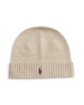 Polo Ralph Lauren FO Hat-Cold Weather-Hat Oatmeal Heather